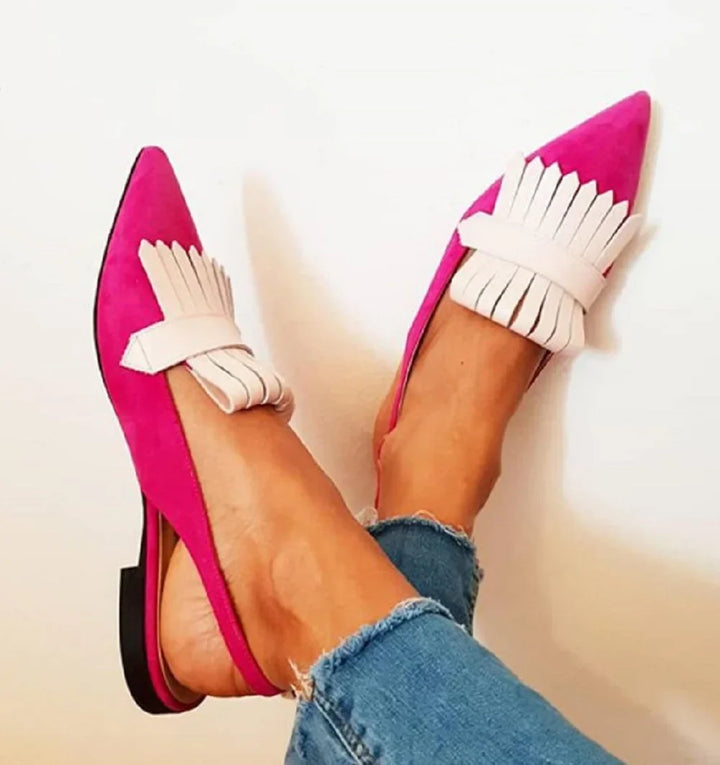 OPEN-BACK HEEL PUMPS