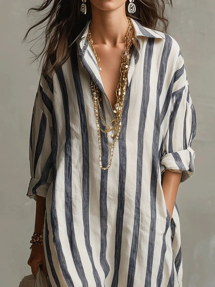 Pepa™ | Long Shirt Dress