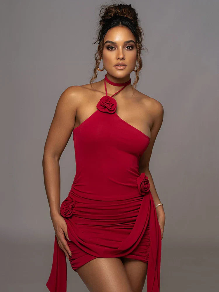 Jocelyn™ | Elegant halterneck dress