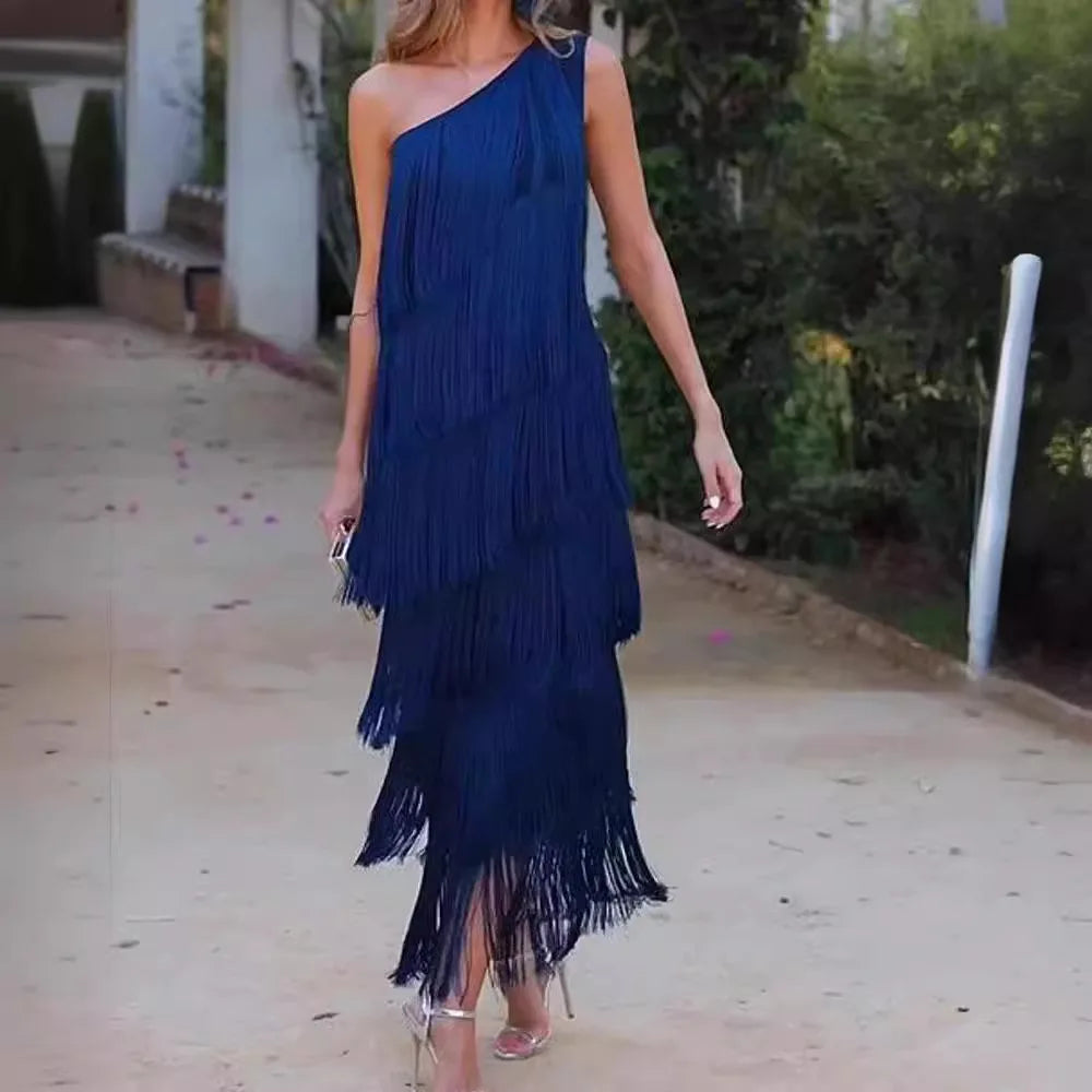 Paulina™ | Eye-catching fringe dress
