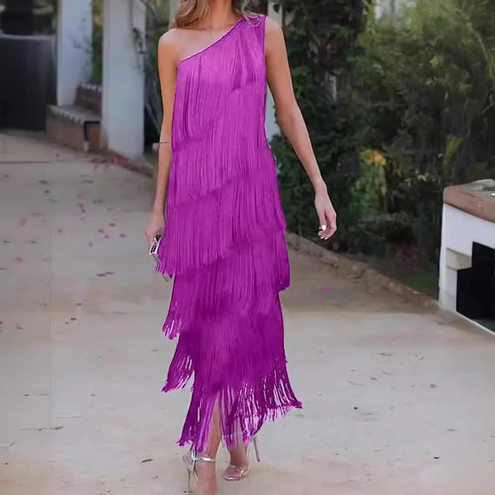 Paulina™ | Eye-catching fringe dress