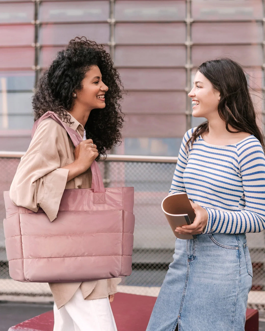 Ava Puffy Tote Bag
