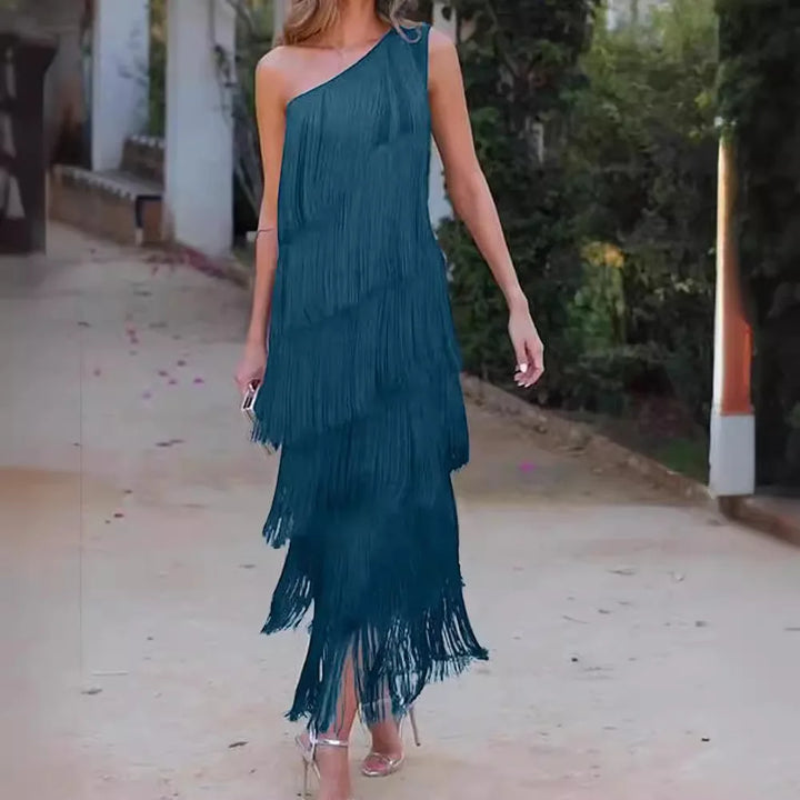 Paulina™ | Eye-catching fringe dress