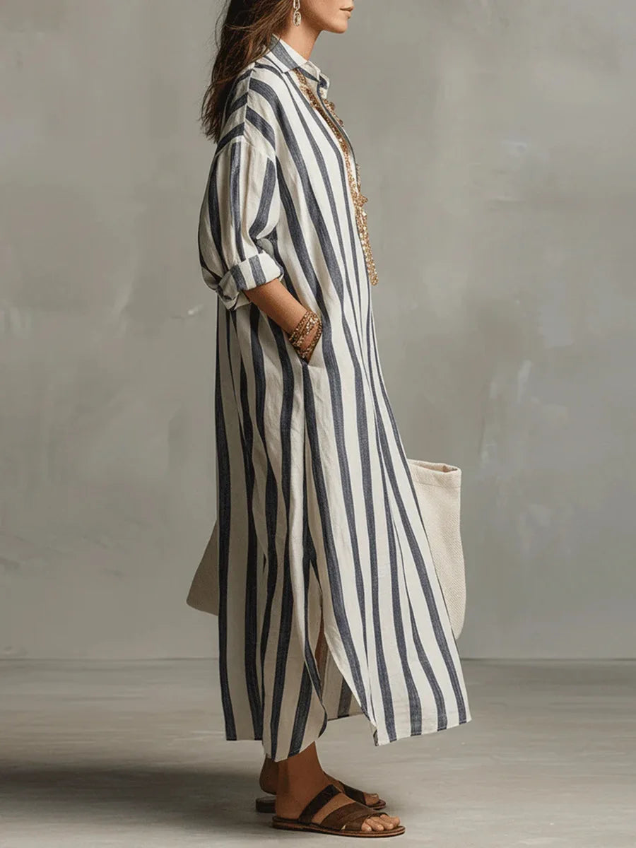 Pepa™ | Long Shirt Dress