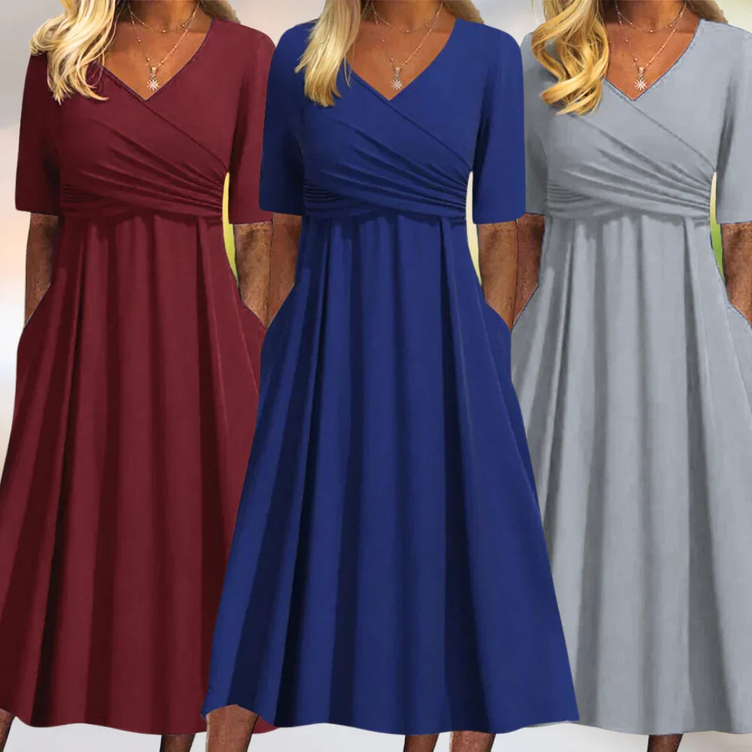 Katharin - Luxurious Spring  Midi Dress