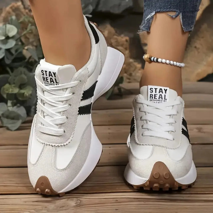 Crissa | Platform Comfort Lace-Up Sneakers