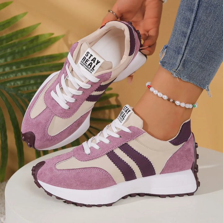 Crissa | Platform Comfort Lace-Up Sneakers