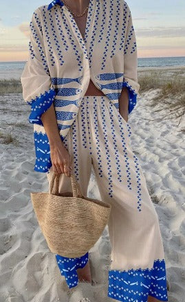 Lila | Conjunto verano lino y algodón