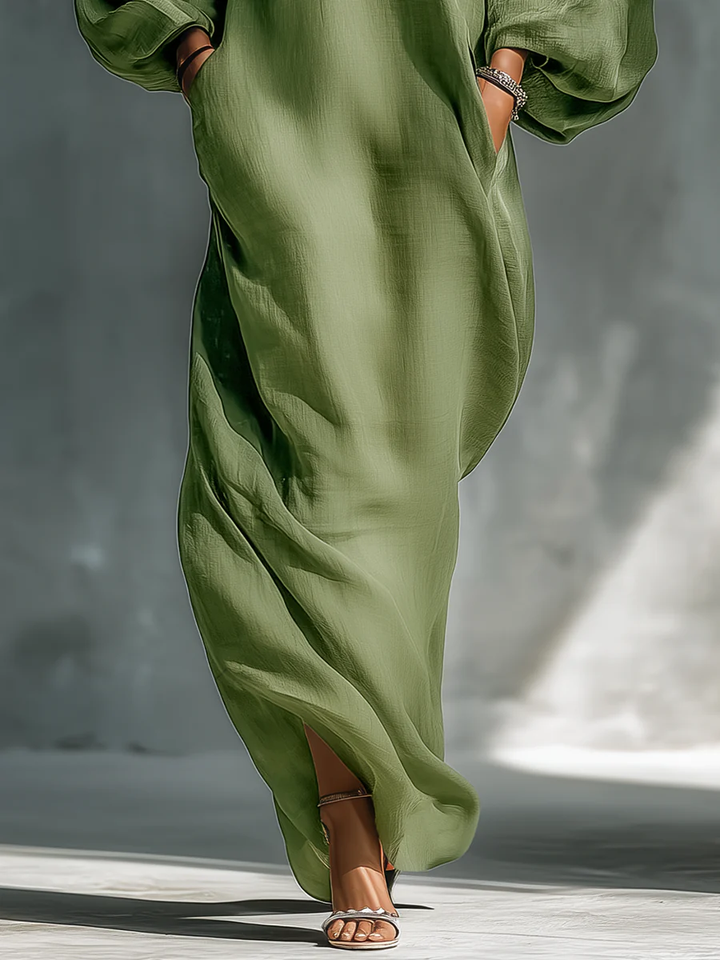 Susana | Flowy Off-Shoulder Maxi Dress