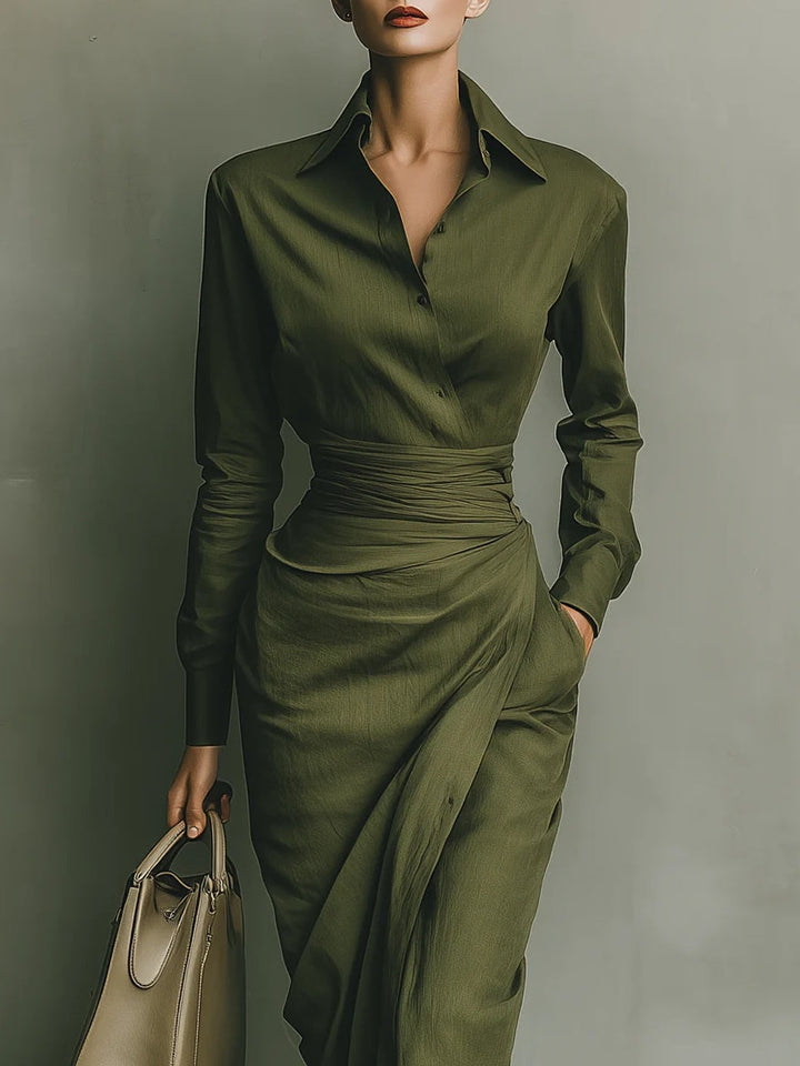 Hera - Elegant fitted maxi dress
