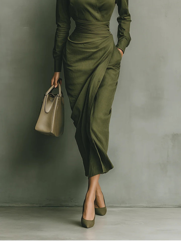 Hera - Elegant fitted maxi dress