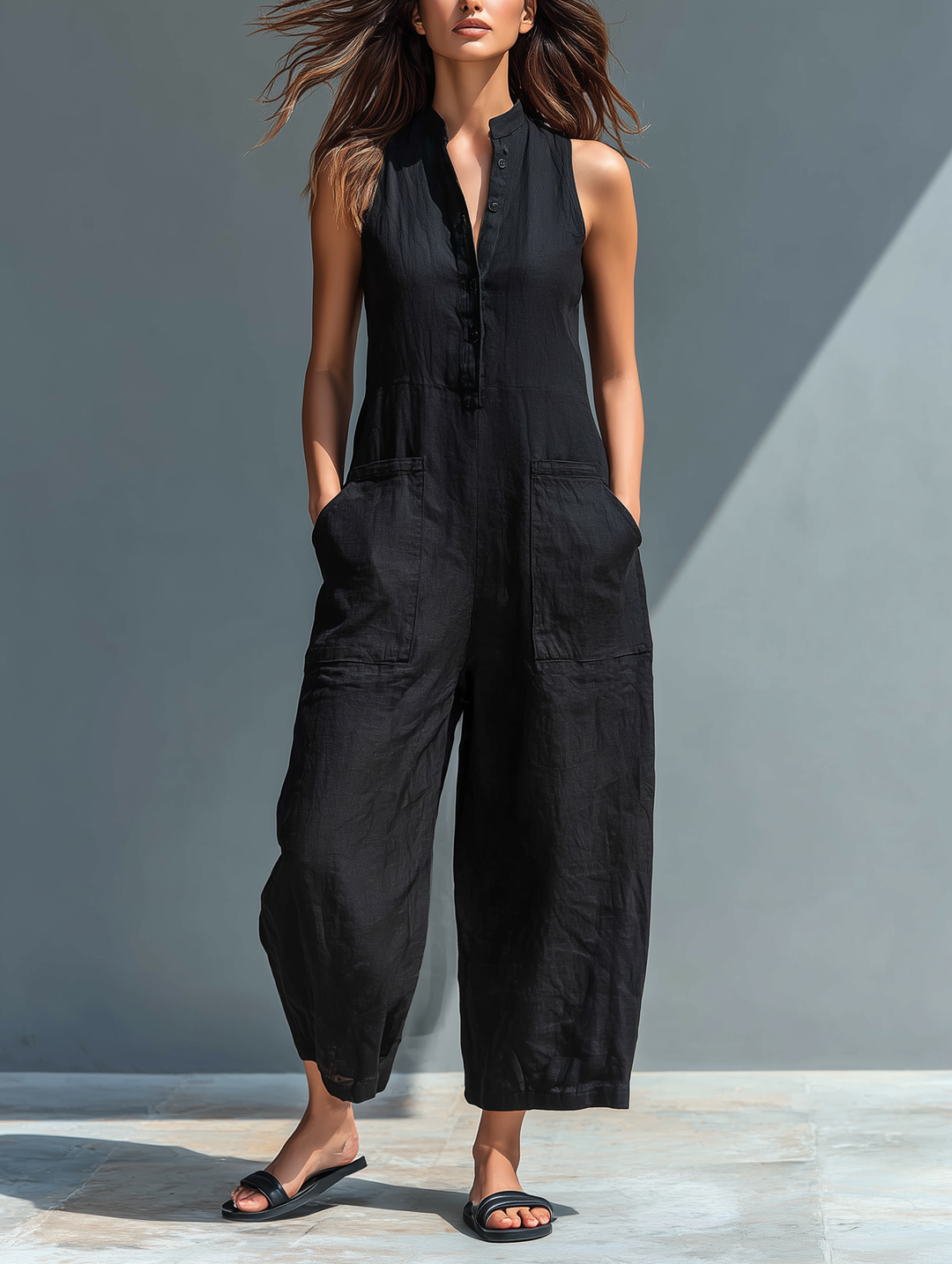 Clarissa | Sleeveless Jumpsuit