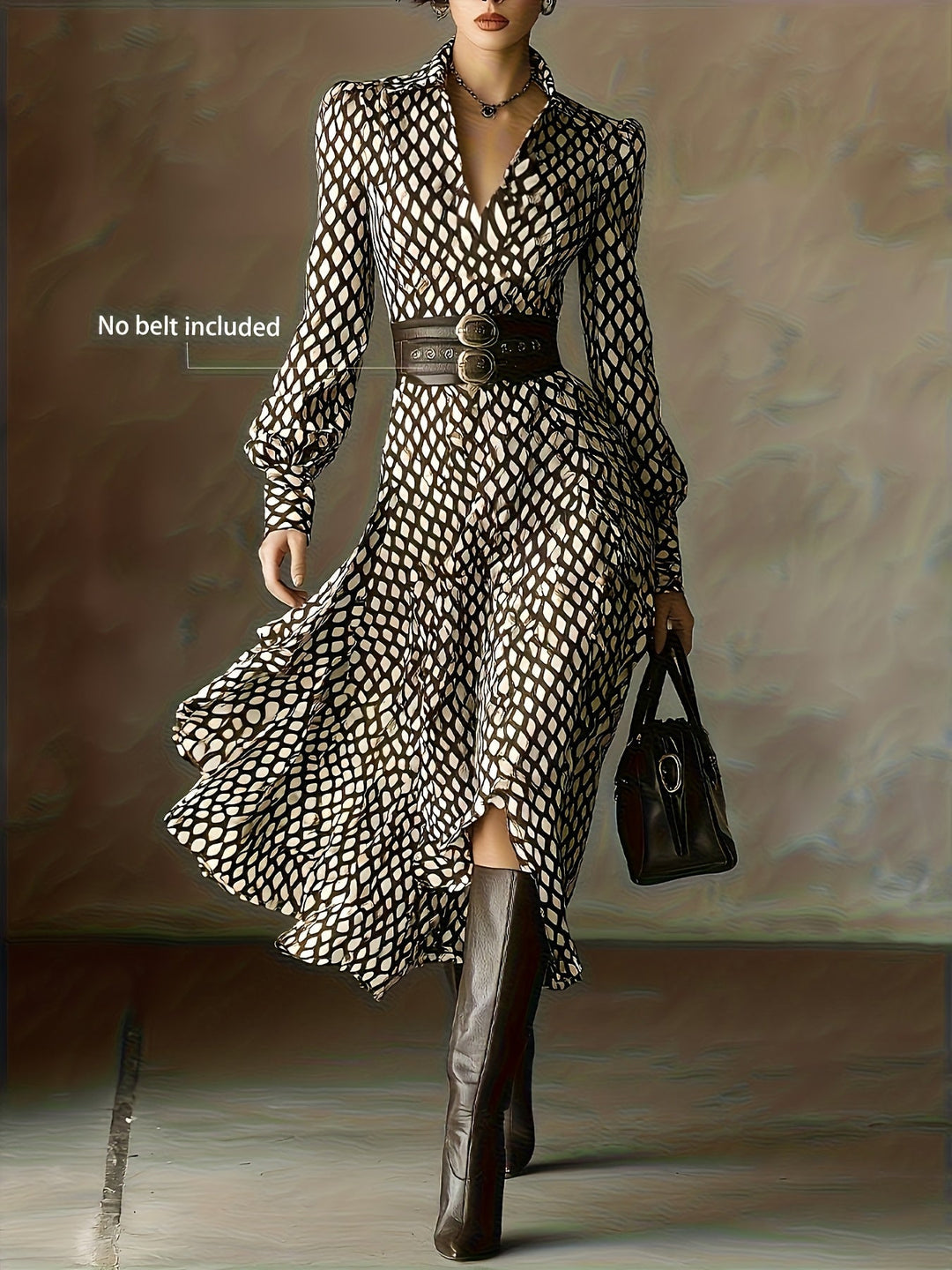 Zara | Print Dress