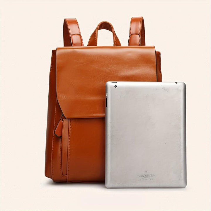 Hannelore – Vintage Backpack Handbag with Quilted Pattern