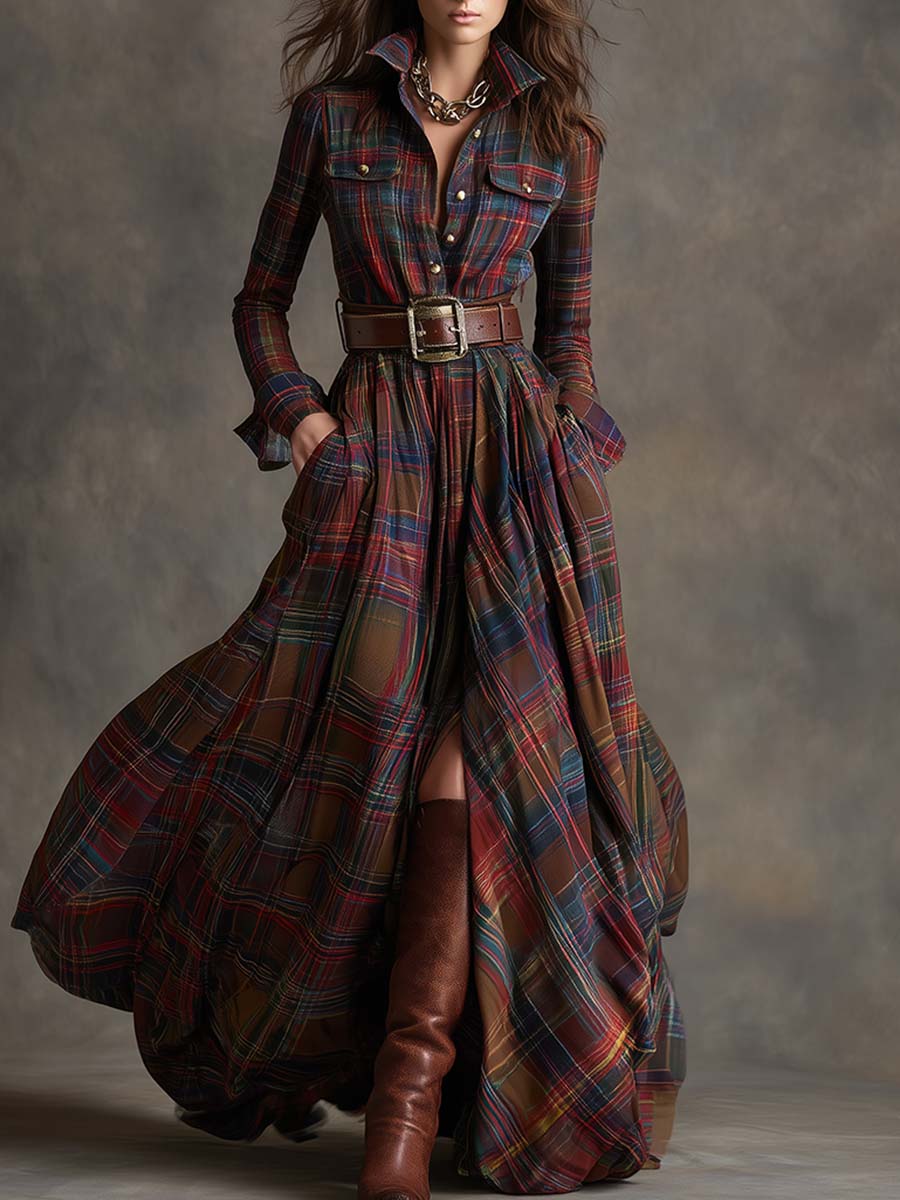 Mandy | Belt Shirt Dress