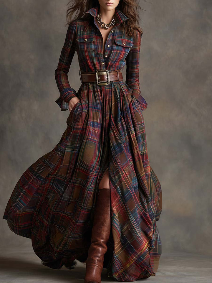 Mandy | Belt Shirt Dress