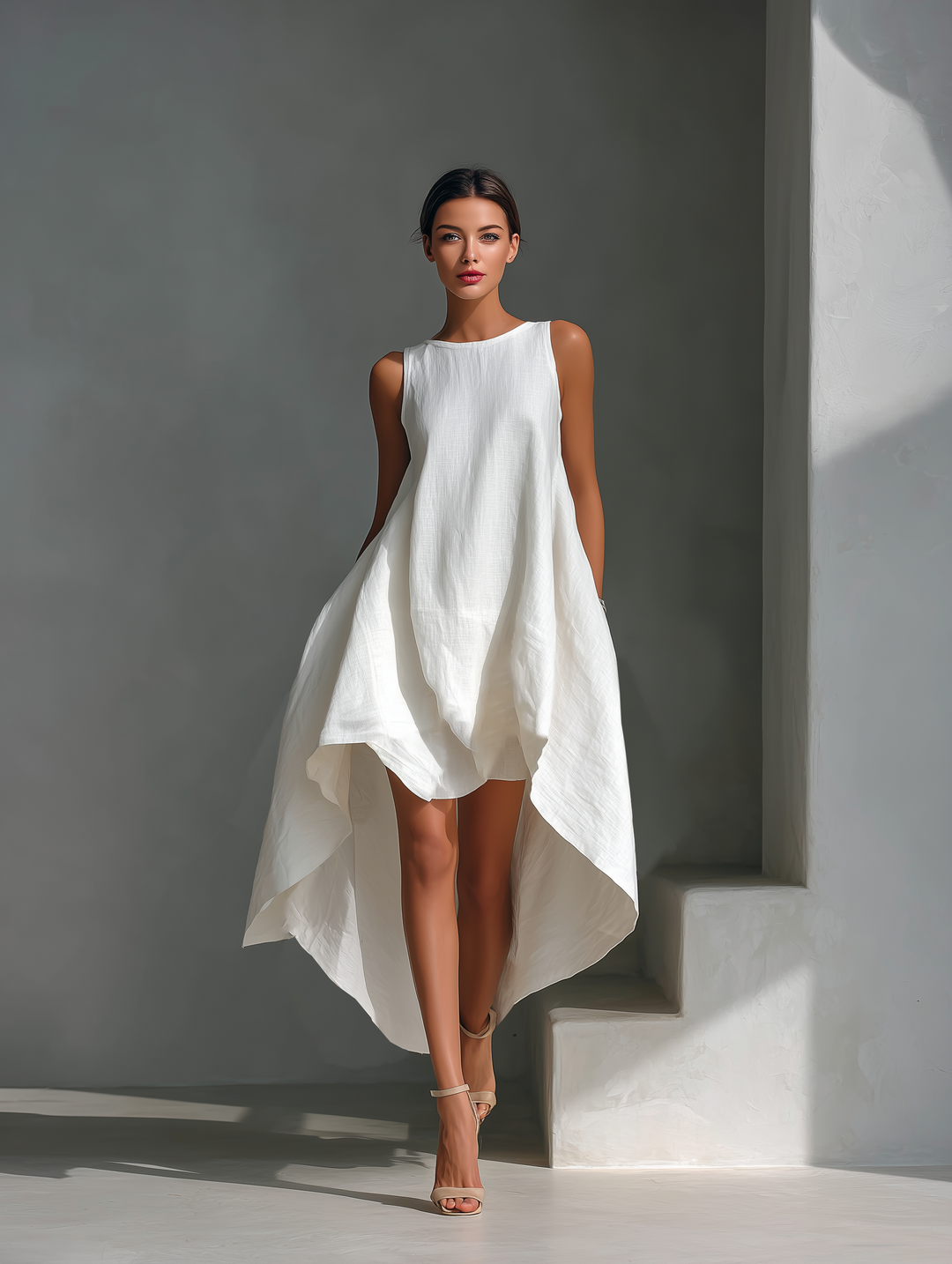 Semma | Sleeveless Midi Dress