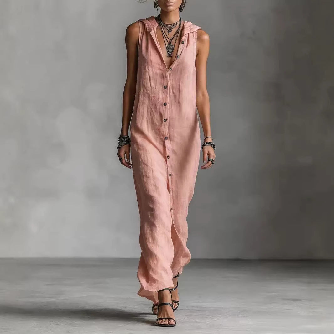 Kamila | Effortless Sleeveless Long Dress