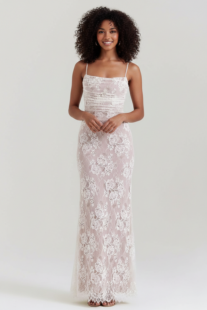 CELESTE - LACE MAXI DRESS