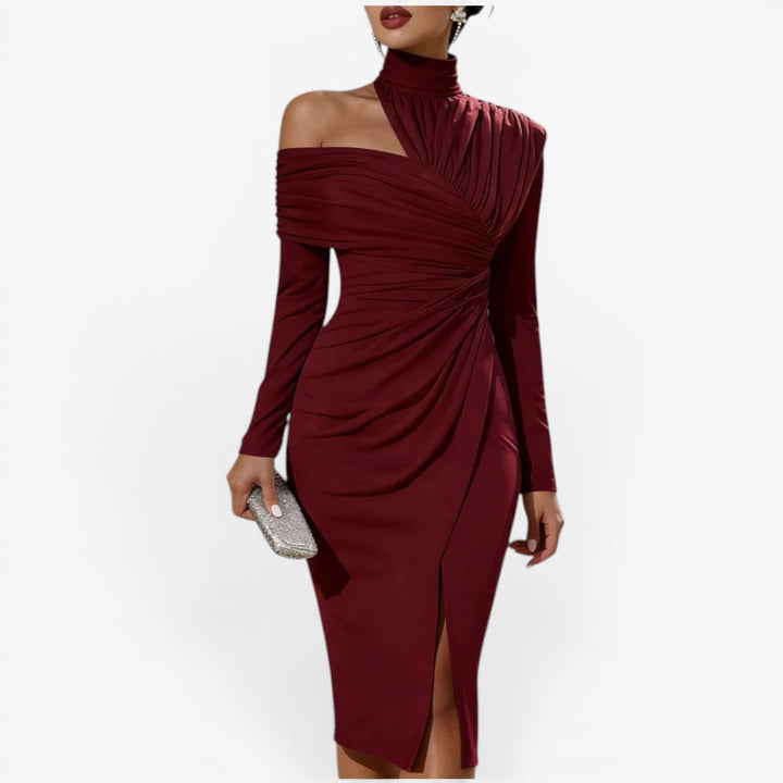 Queenie | Wrap Midi Dress