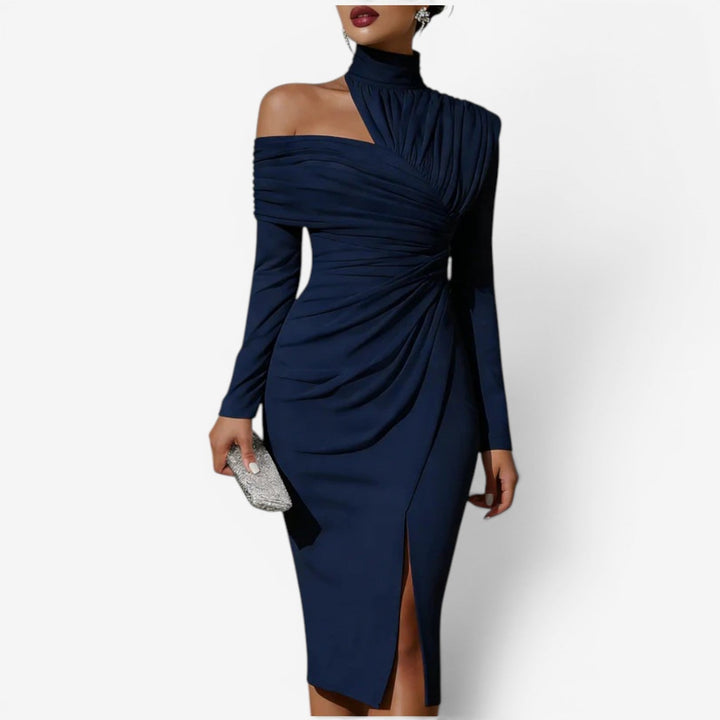 Queenie | Wrap Midi Dress