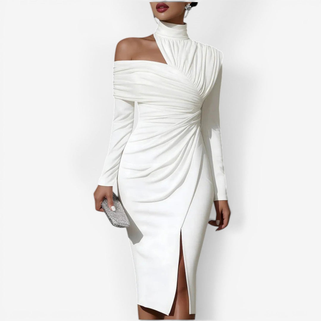Queenie | Wrap Midi Dress
