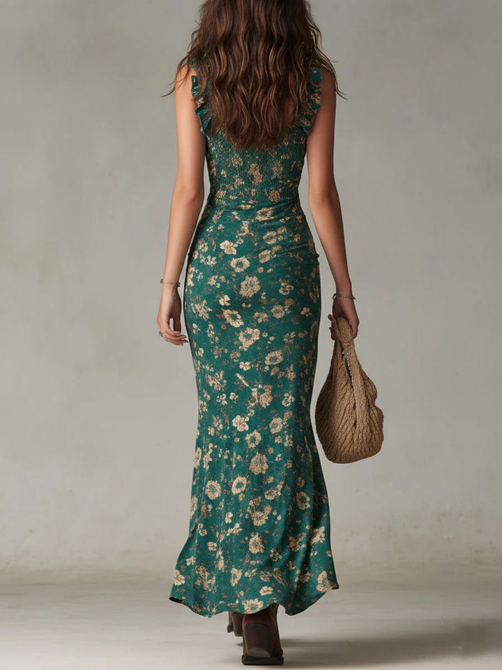 Mika | Boho Retro Maxi Dress
