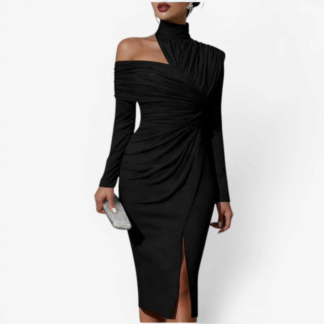 Queenie | Wrap Midi Dress