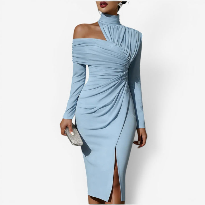 Queenie | Wrap Midi Dress