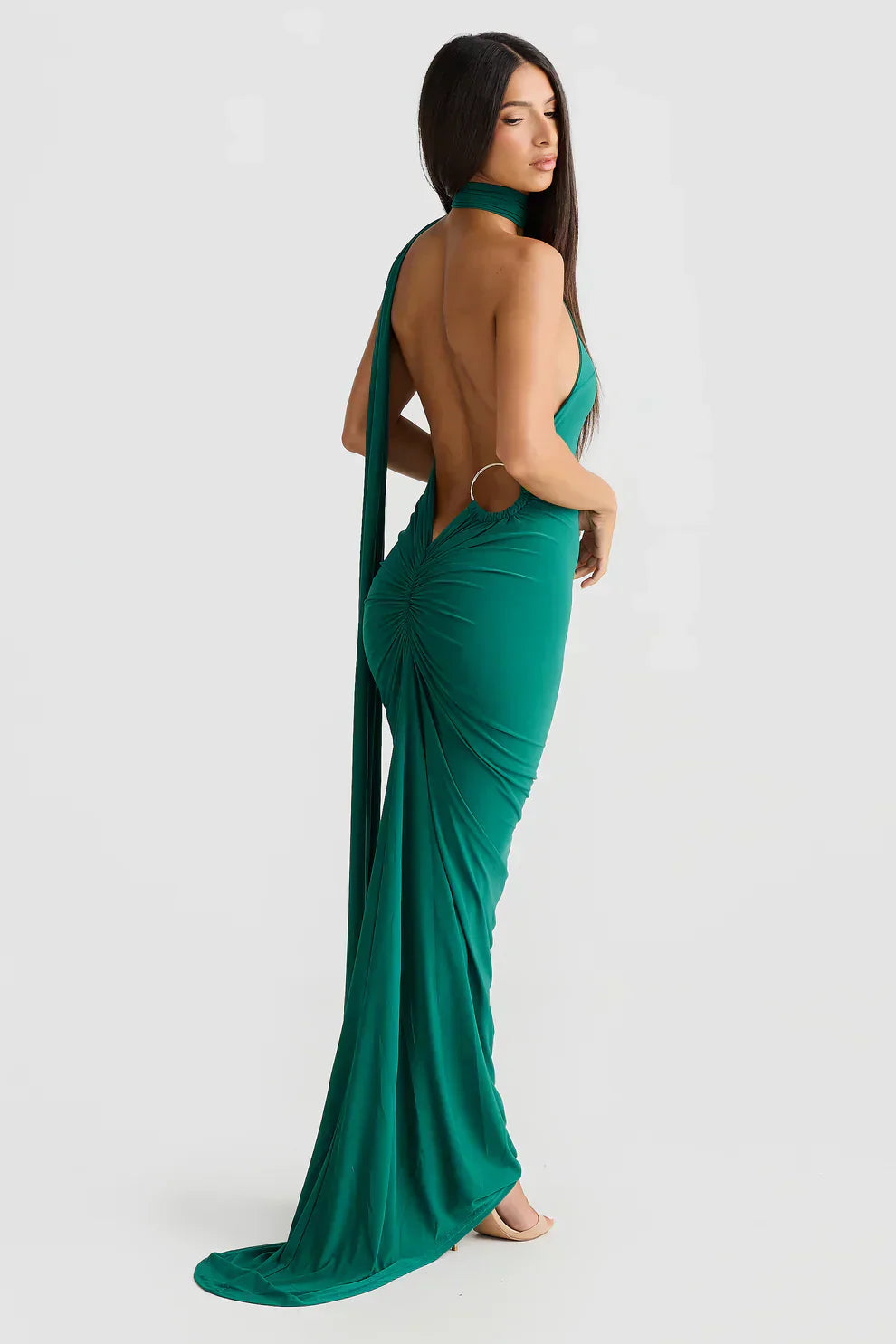 Isabella™ | Open Back Maxi Dress