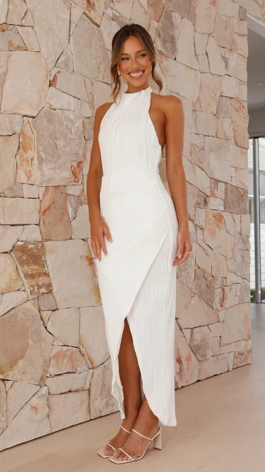 Shyann - Pleated Midi Dress