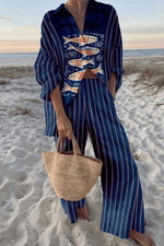 Marina | Conjunto verano lino y algodón